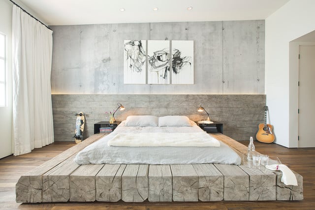 loft-style bedroom design