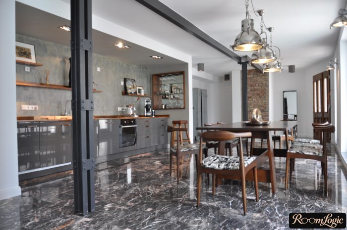 loft-style kitchen