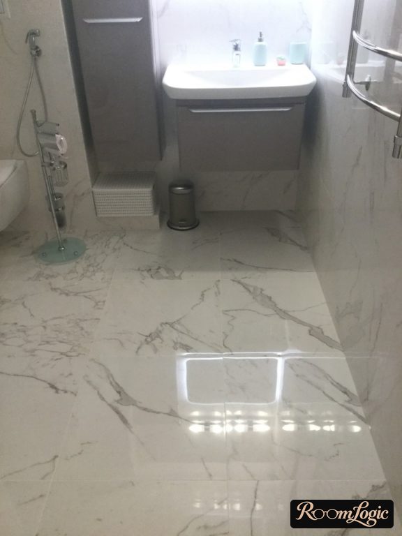 marble-look tile for modern design