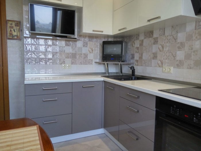 MDF kitchen door fronts acrylic-coated