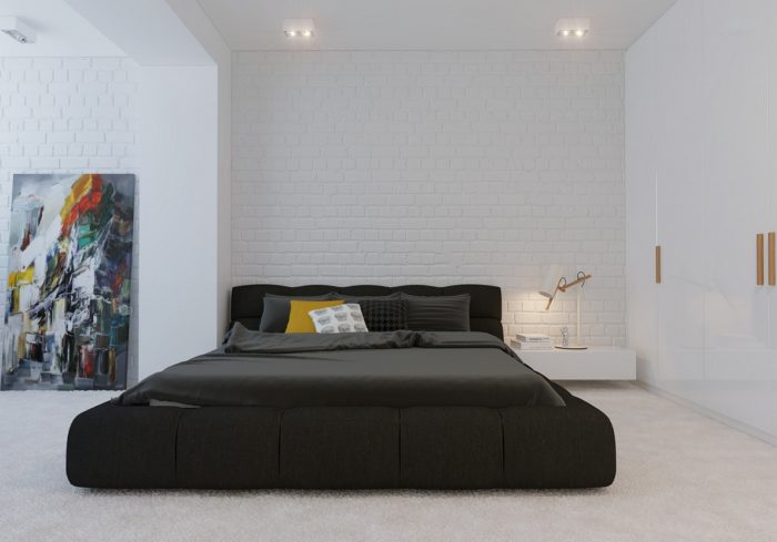 Minimalism in a bedroom