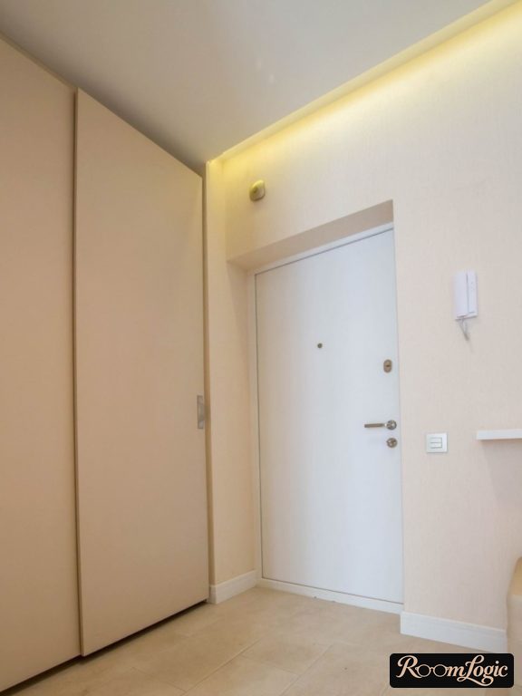 minimalist modern design small entryway