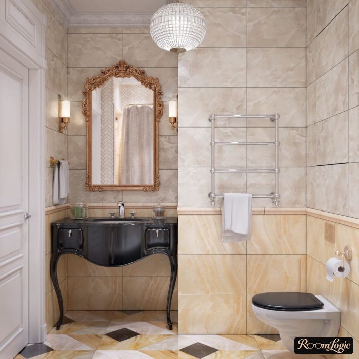 modern classical bathroom design