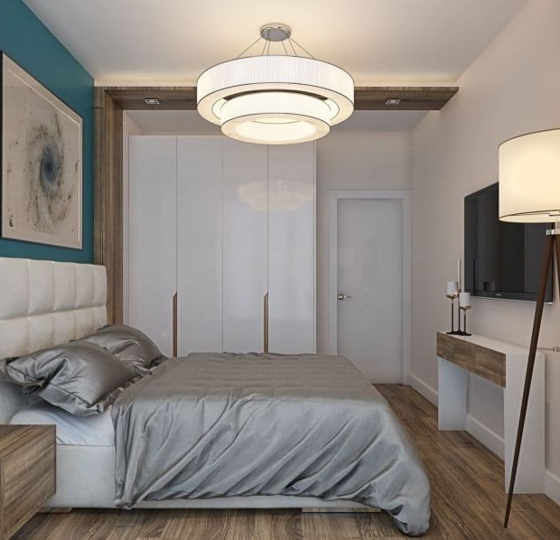 modern design small bedroom