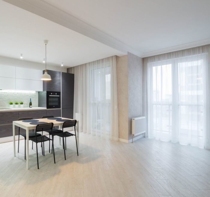 modern design studio apartment