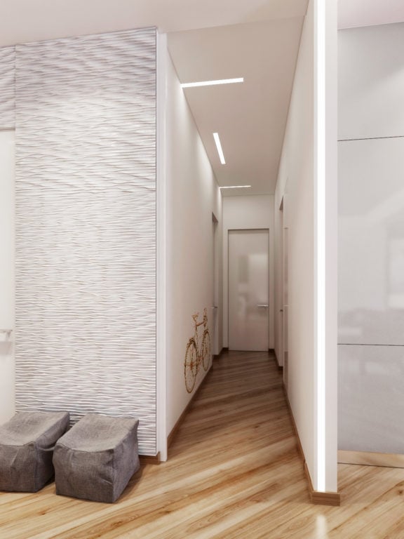 Modern entryway design