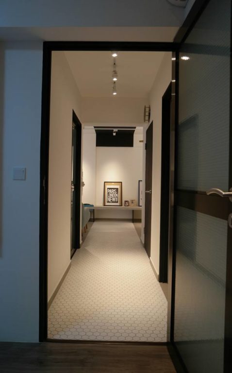 modern hallway in an apartment