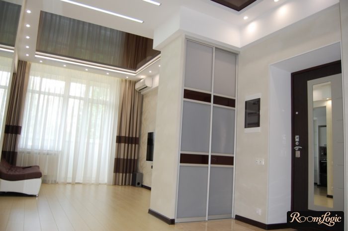 modern in small entryway