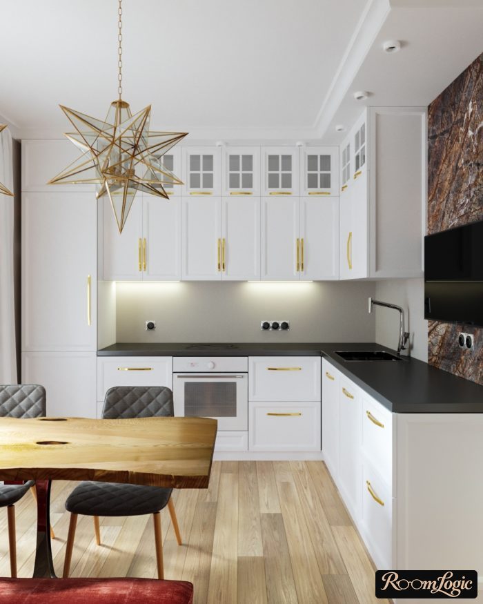 modern kitchen design 110 square feet