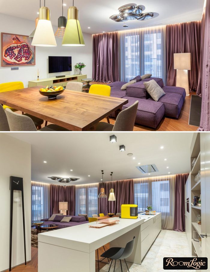modern light fixtures as ceiling design