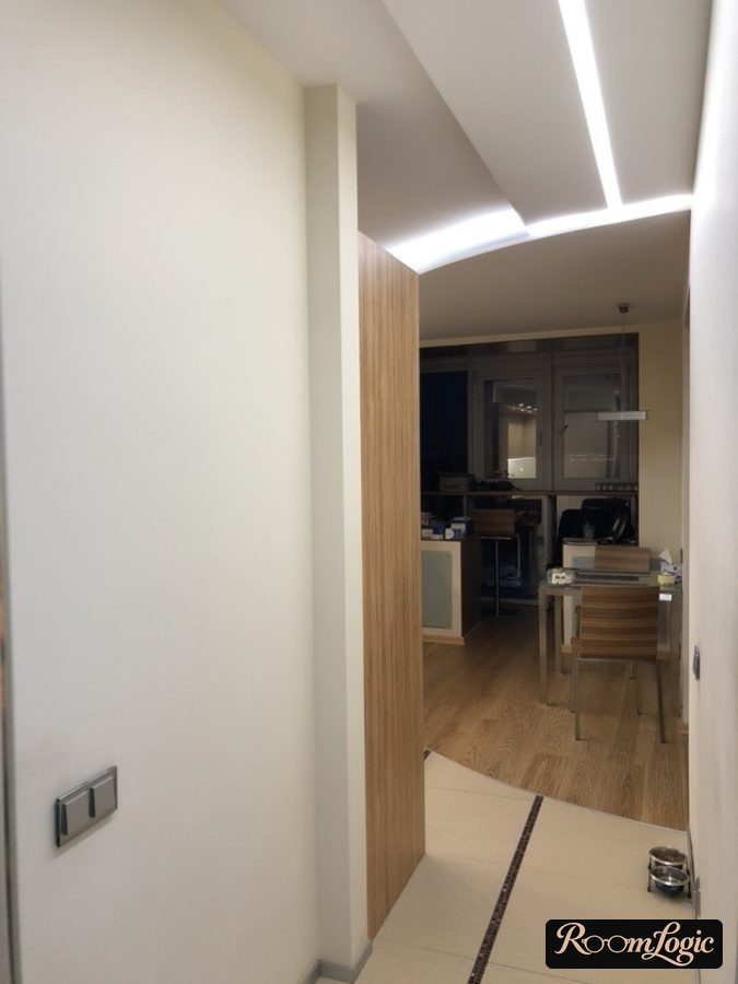 modern lighting option in the hallway