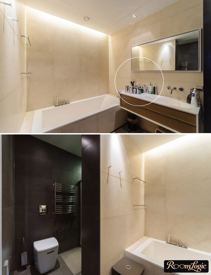 modern minimalist bathroom