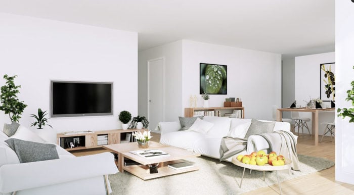 modern scandi style