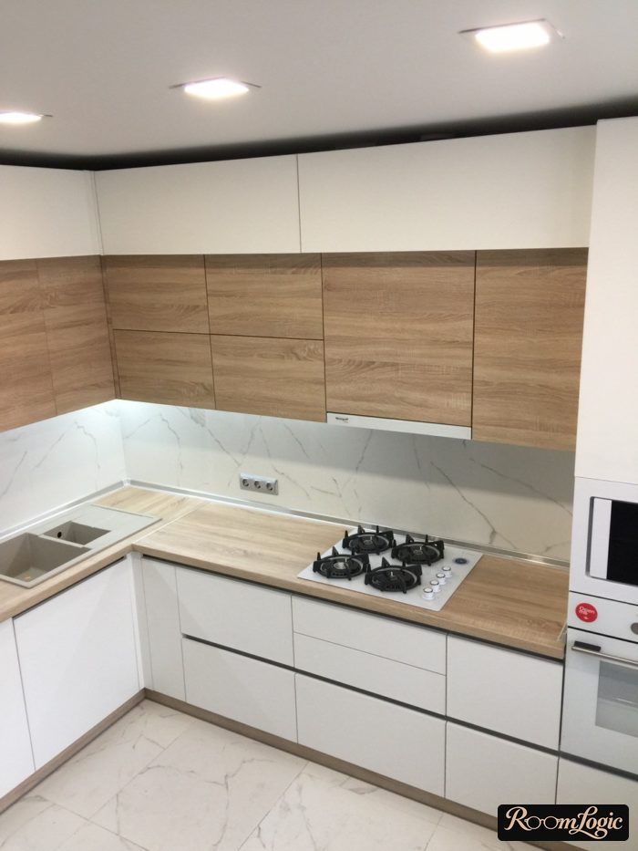 modern styled kitchen 100 square feet