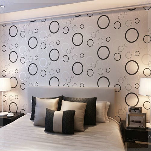 modern wallpaper with circular pattern