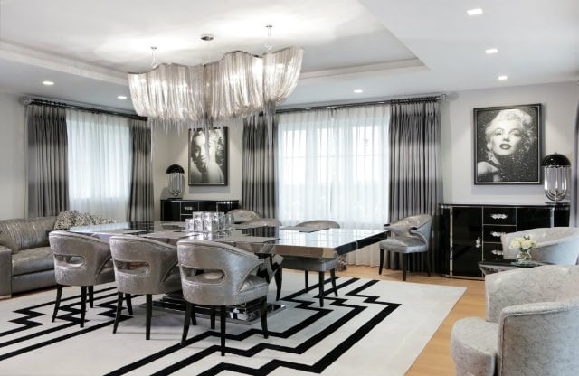 neutral colors in the living room