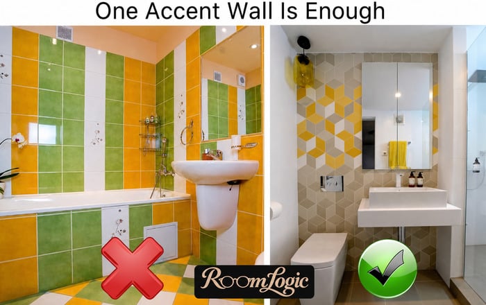 Bathroom tile design