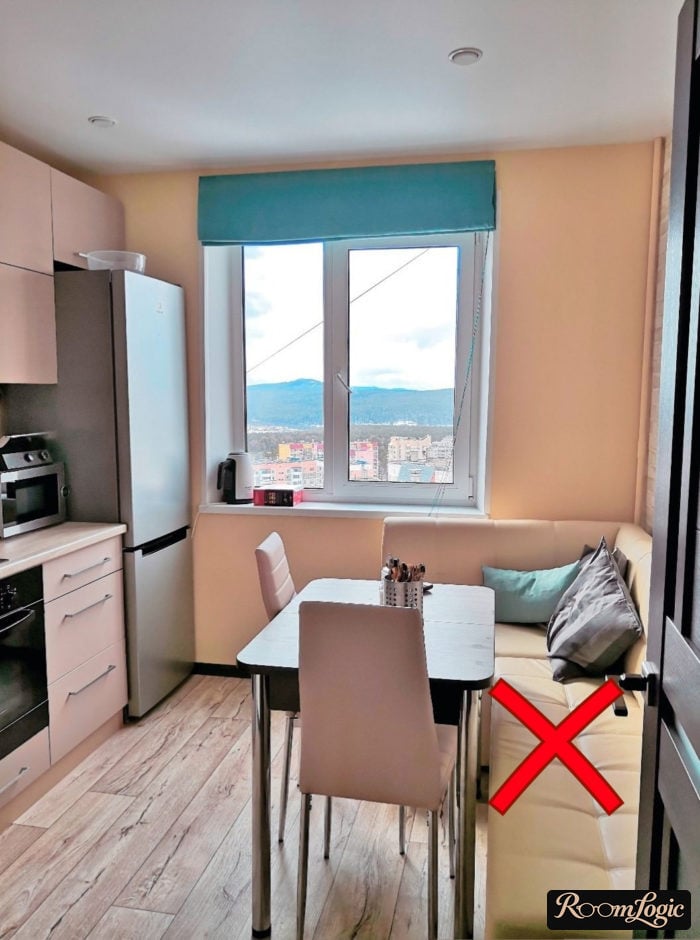 outdated kitchen corner sofa design