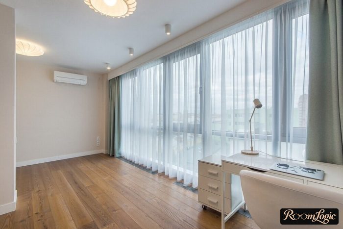parquet floor in teenager's room
