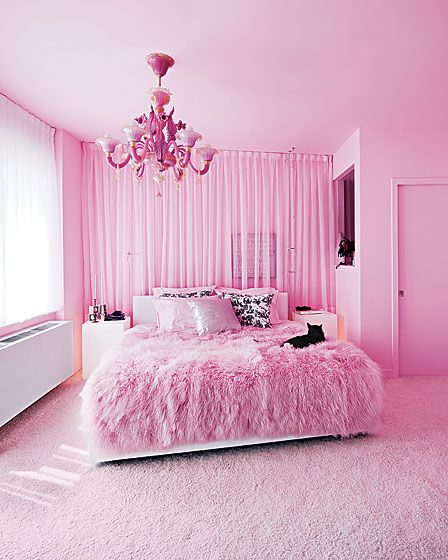pink bedroom