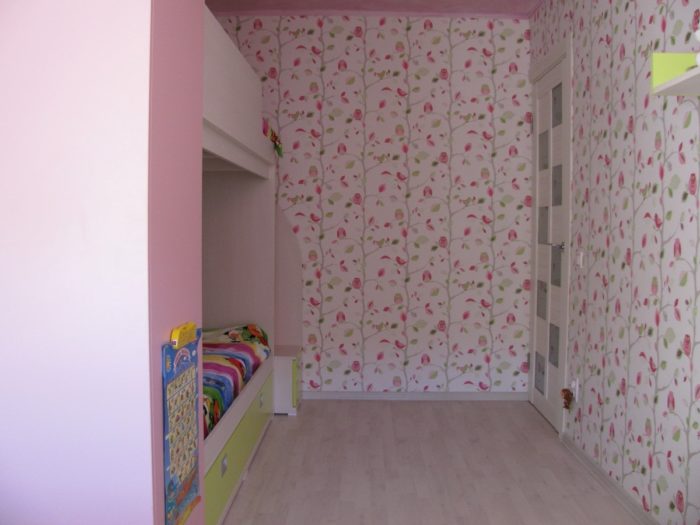 pink kids' room for girls