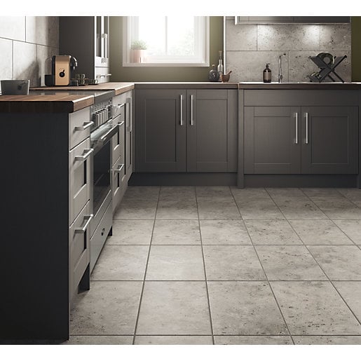 porcelain tile concrete-look