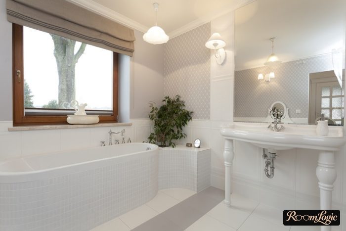 practical van bathroom in provence style