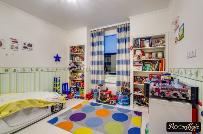 Real boy's room with clutter