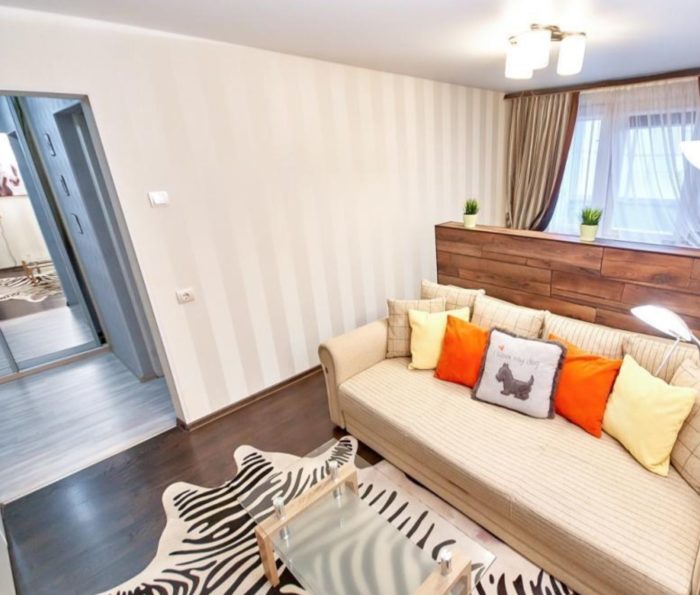 Real design of a one-bedroom apartment