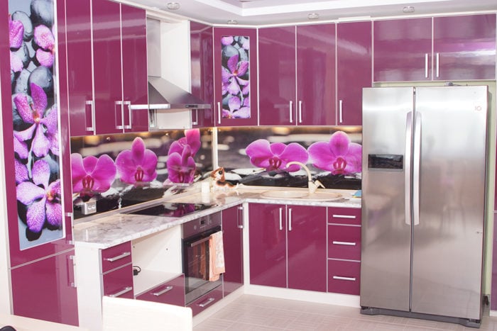 real kitchen photo after renovation according to the project