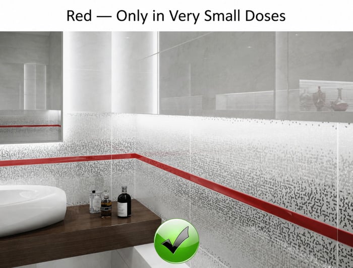 Bathroom tile design