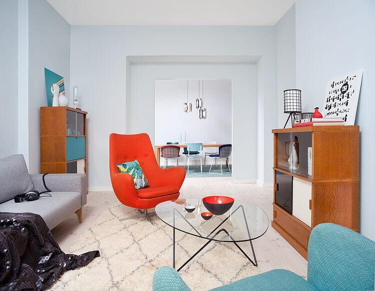 retro design from 1960s america