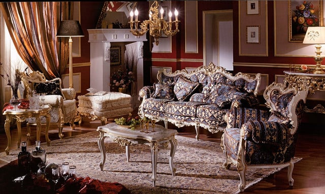 rococo style in interior