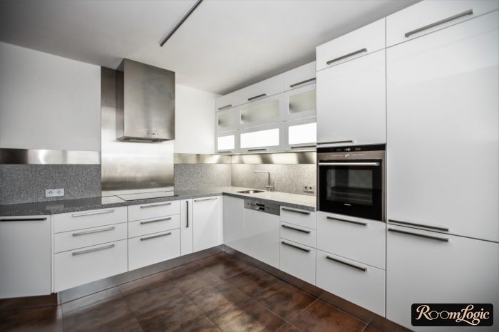 rusty metal tile for modern kitchen floor