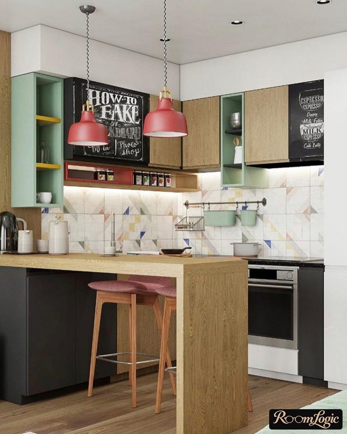 scandinavian kitchen color combination