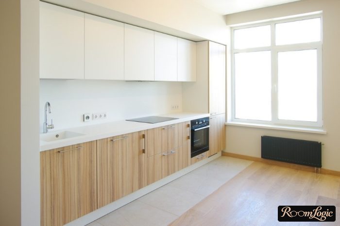 scandinavian-style kitchen photo 110 square feet