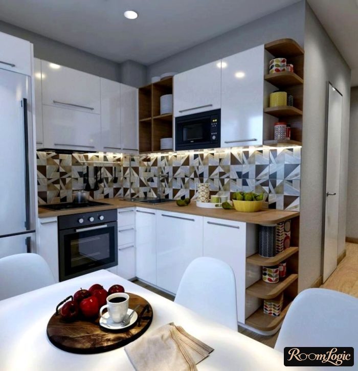 scandinavian style kitchen photo