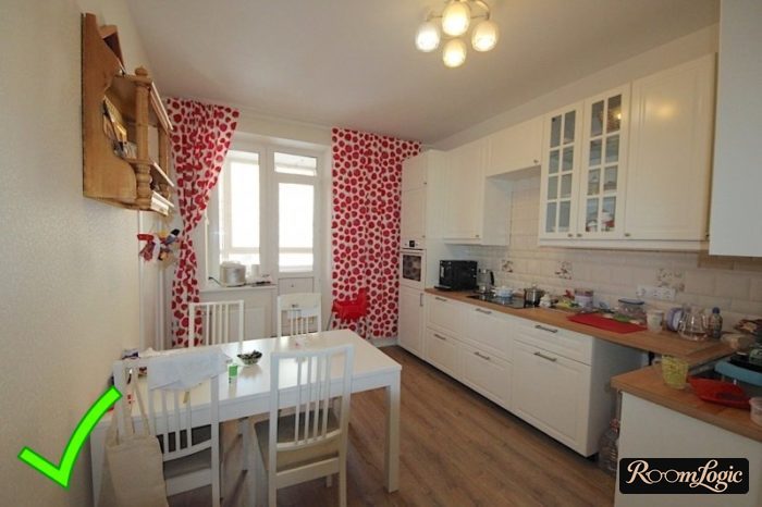 scandinavian-style solid kitchen wall paper