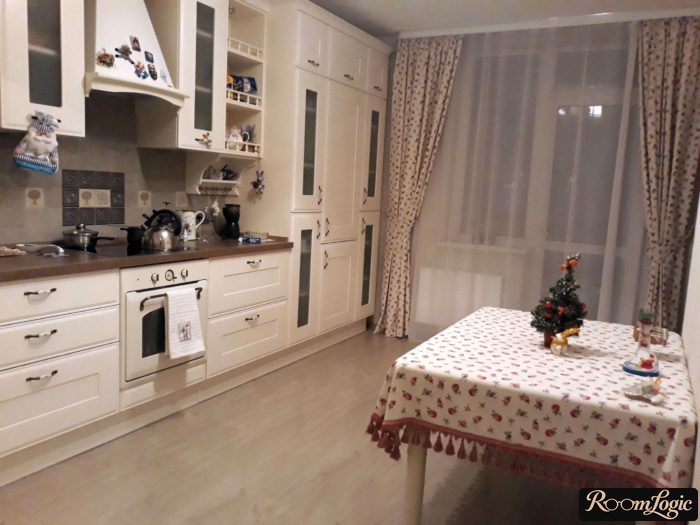 shades and sheer curtains in a 130 square foot kitchen 130 square feet