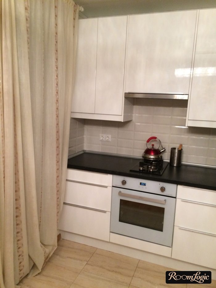 Sheer curtain similar to curtains in the kitchen