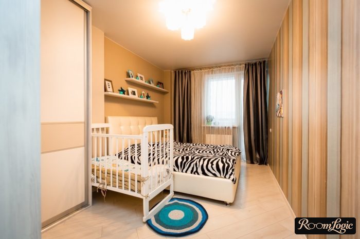 simple bedroom renovation before a baby's birth
