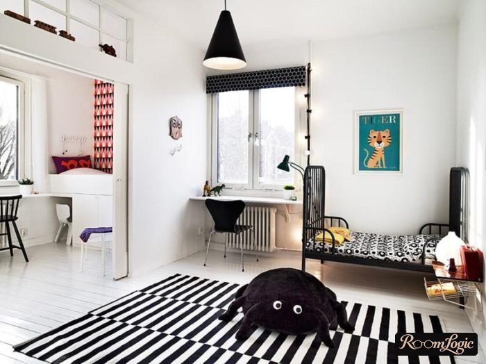 simple budget renovation in the boys' room