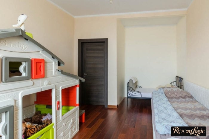simple zoning of the kids' room