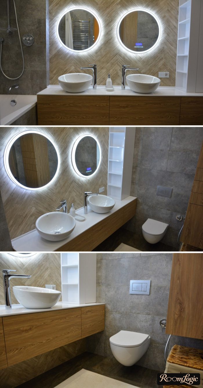 sink basin in modern bathroom
