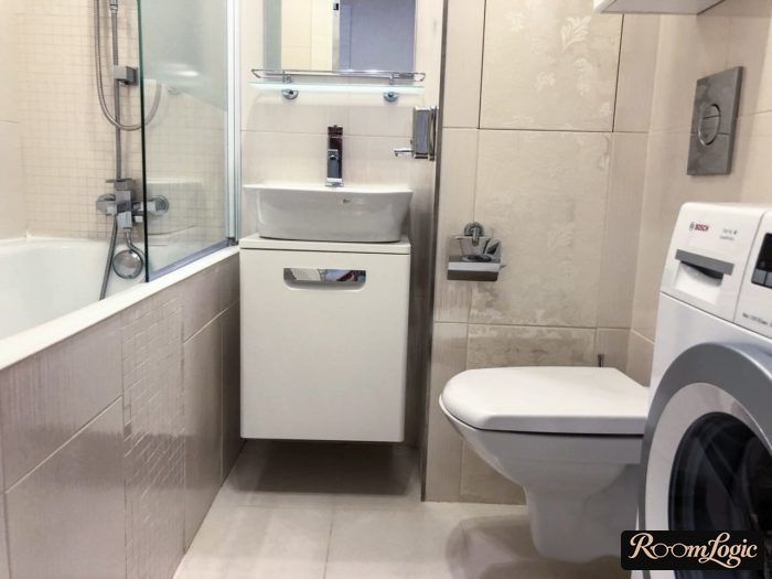 small bathroom real apartment design