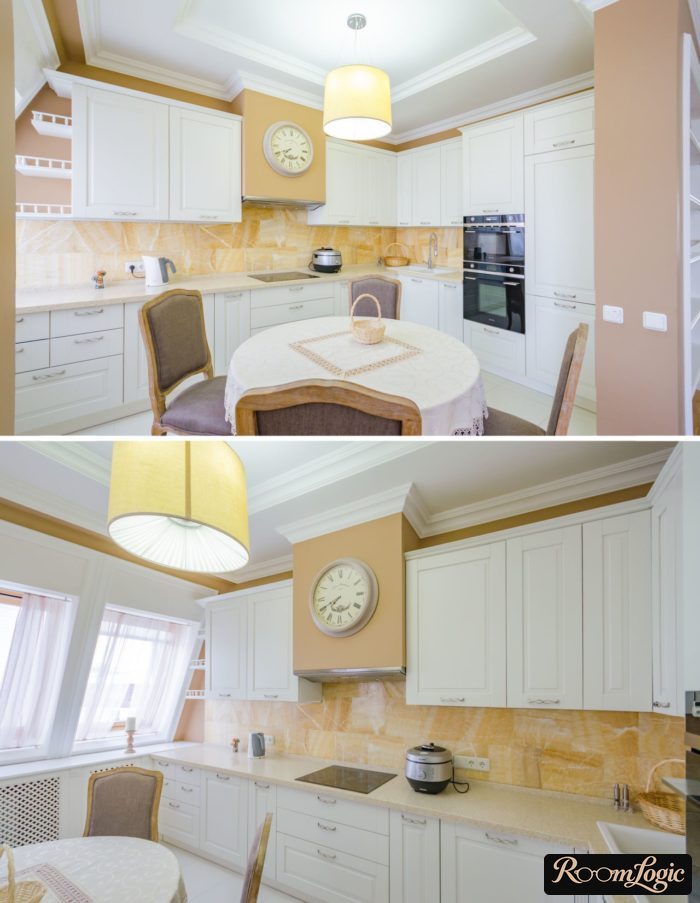 small classical style kitchen