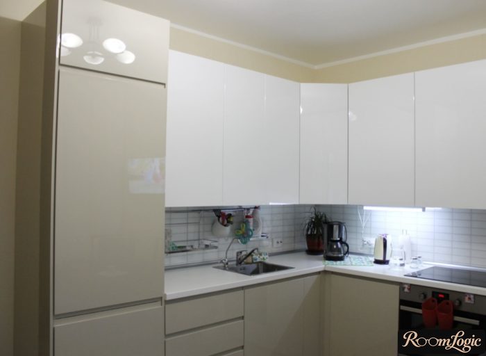 small kitchen after renovation