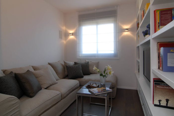 small modern classic living room