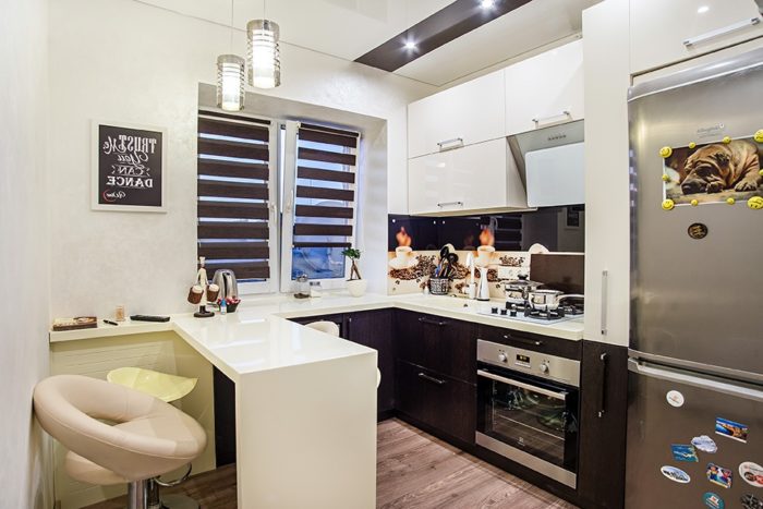 solid cast Korean breakfast bar