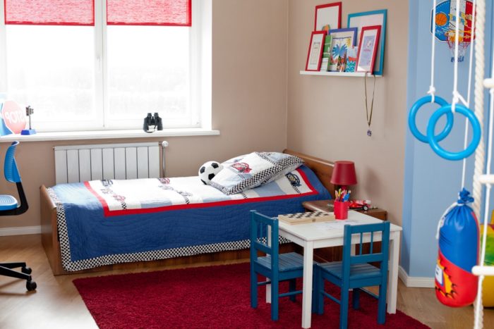 stylish room design for two boys